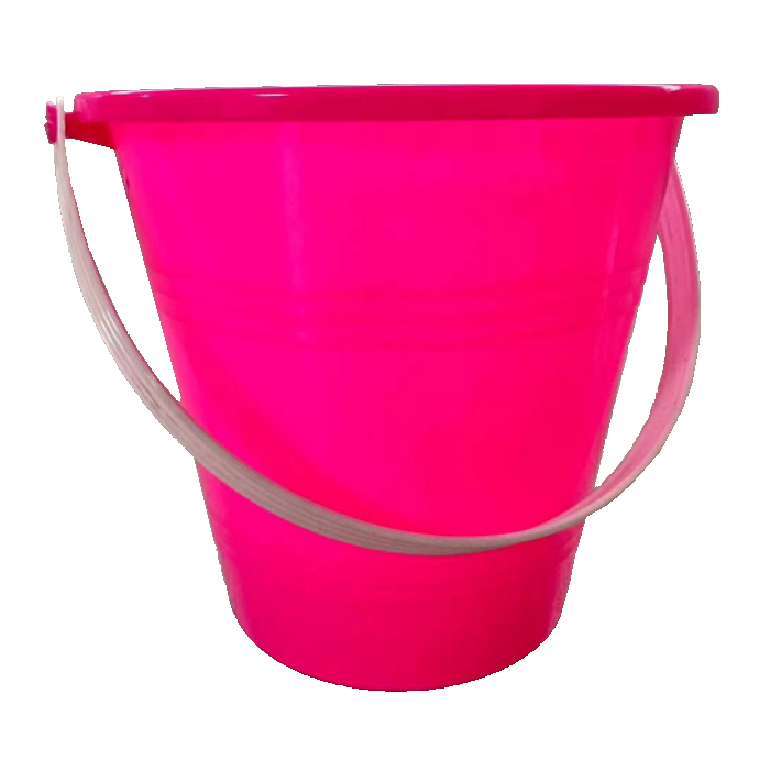 Fullmånefest dekorasjonsbøtte Rosa - 1L