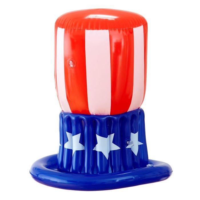 Oppustbar Top Hat USA - 50 CM
