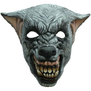Skummel Sølv ulvemaske