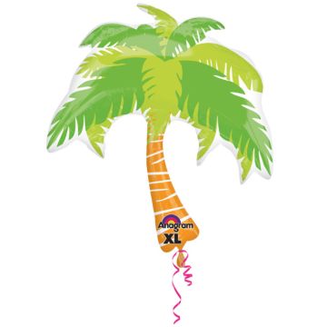 Palme Folieballong - 74 x 83 cm