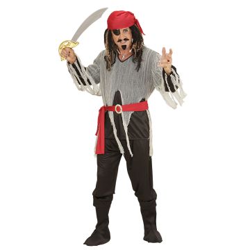 Flosset piratkostyme for menn
