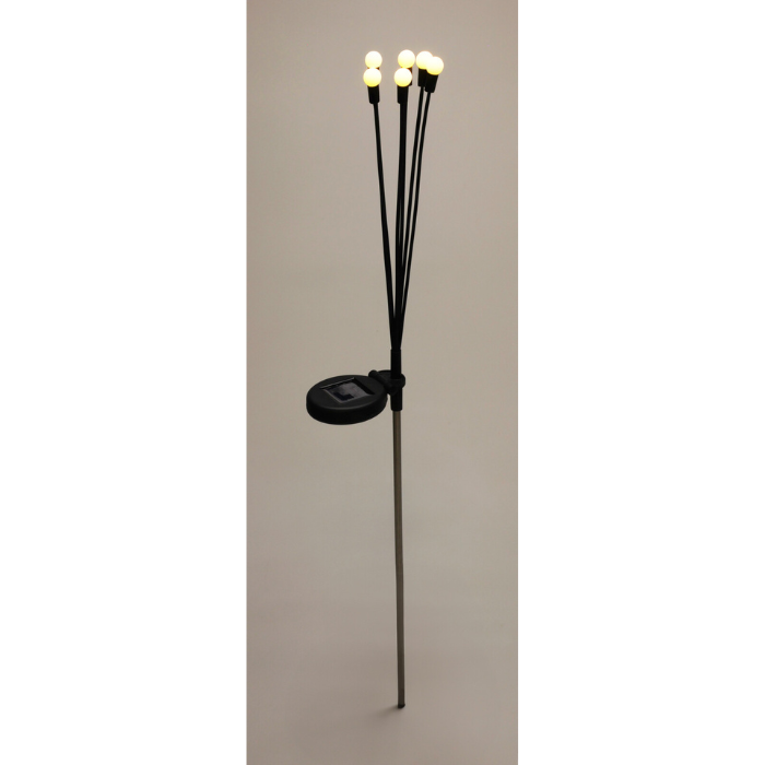 LED solcellelampe med maur-effekt 