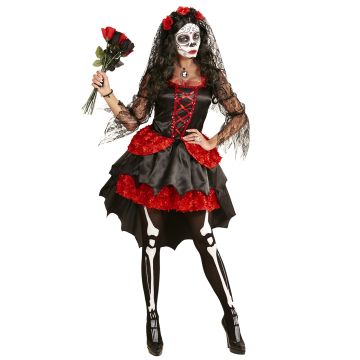Día de los Muertos kostyme for damer