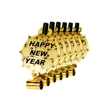 Rysler gull happy new year 6x 