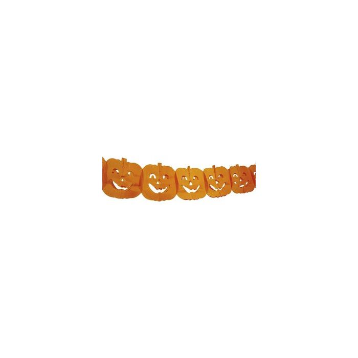 Halloween Girlander med Grasker - 3 meter