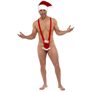 Julemanns mankini raud kostyme
