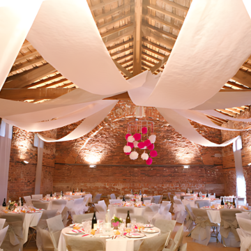 Takbanner kvit 50 m