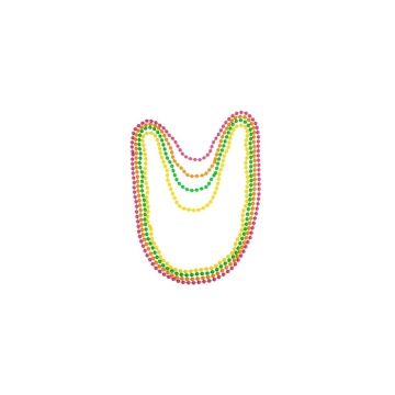 UV Perlehalskjede Sett 4x