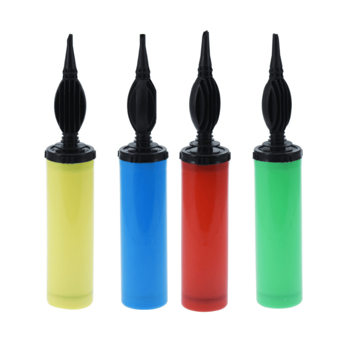 Ballong manuell pumpe assortert - 28,5x5 cm