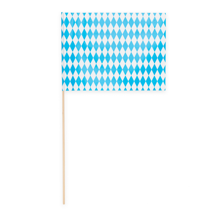 Oktoberfest-flagg på pinne 10x - 20x30 cm