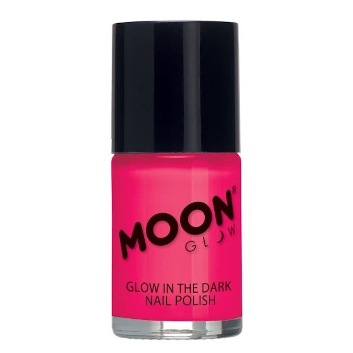 Selvlysande Neglelakk Rosa 14 ml Moon Creations