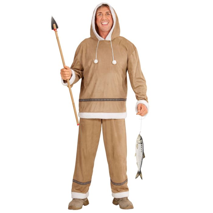 Eskimo kostyme for herrer med anorakk