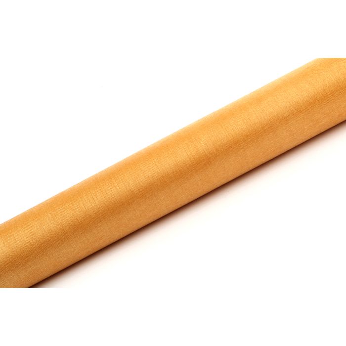 Organza Bordløper Snow Gold - 9 Meter