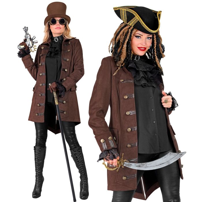 Piraterfrakk for damer i historisk stil