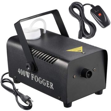 Røykmaskin 400W inkl. fjernkontroll