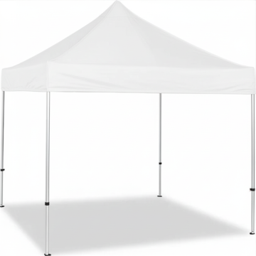 Utendørs sterk paviljong 3x3 m hvit - 19,5 kg
