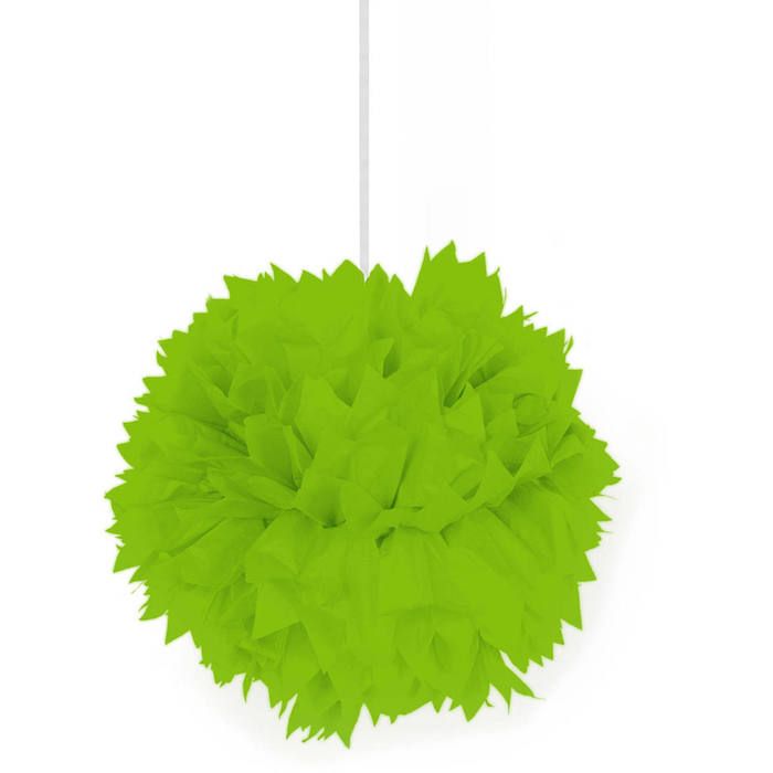 Lysegrønn pompom - 30 cm
