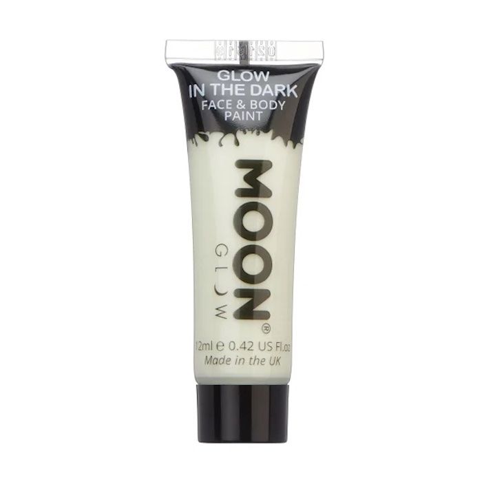 Selvlysande Ansikts Og Kroppsmaling Gjennomsiktig 12 ml Moon Creations