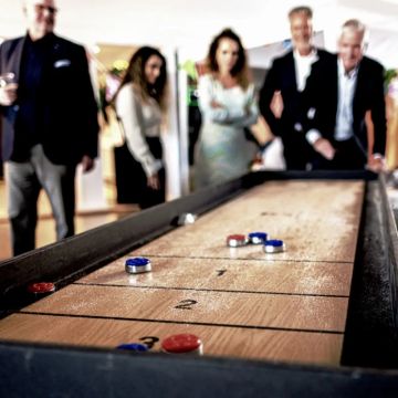 Leige av mega shuffleboard deluxe 280x75 cm 