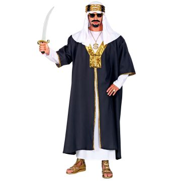 Rikt sultan-kostyme til herre