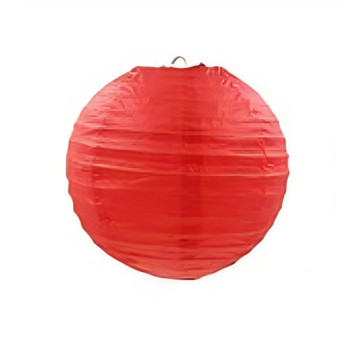 Raud papirlanterne 40 cm