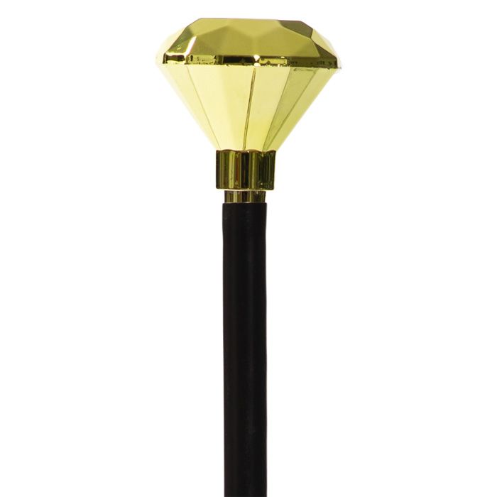 Gull diamantstok - 105 cm