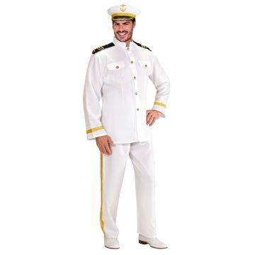 Kapteinsuniform med gullknapper