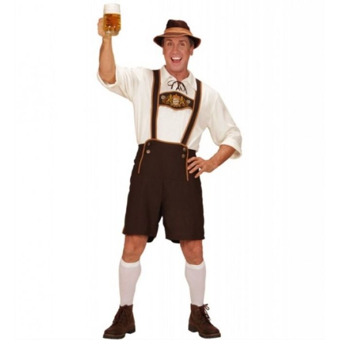 Oktoberfest kostyme menn - 4 delar