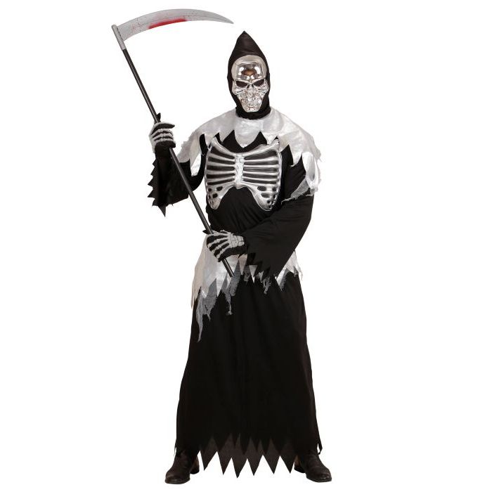 Grim Reaper Døden Kostume - 4 deler