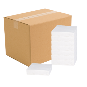 33x33 cm servietter 1000x hvite 2-lags