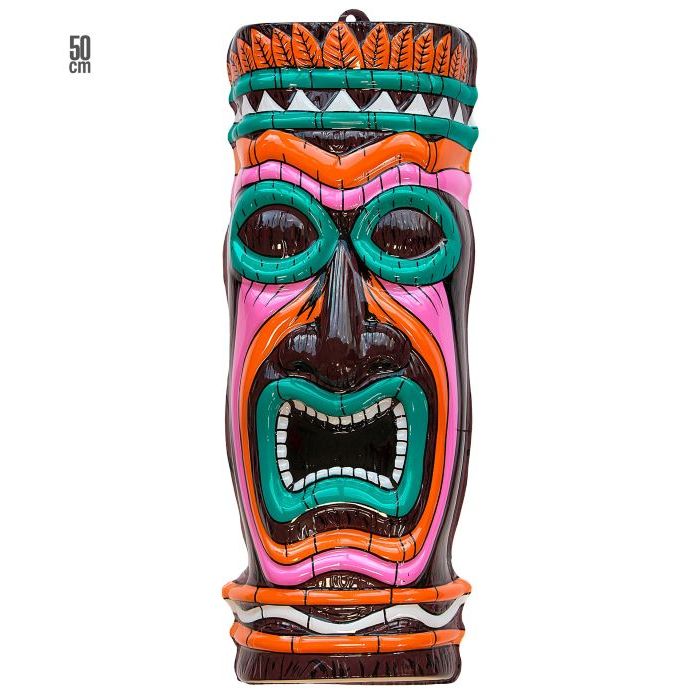 Hawaii totem dekorasjon - 50 cm