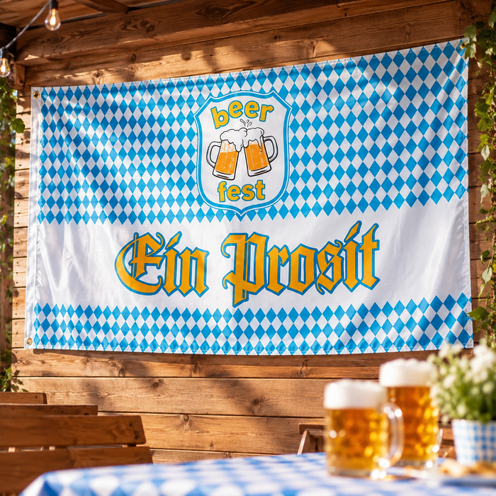 Oktoberfest bannerflagg - 90 x 150 cm