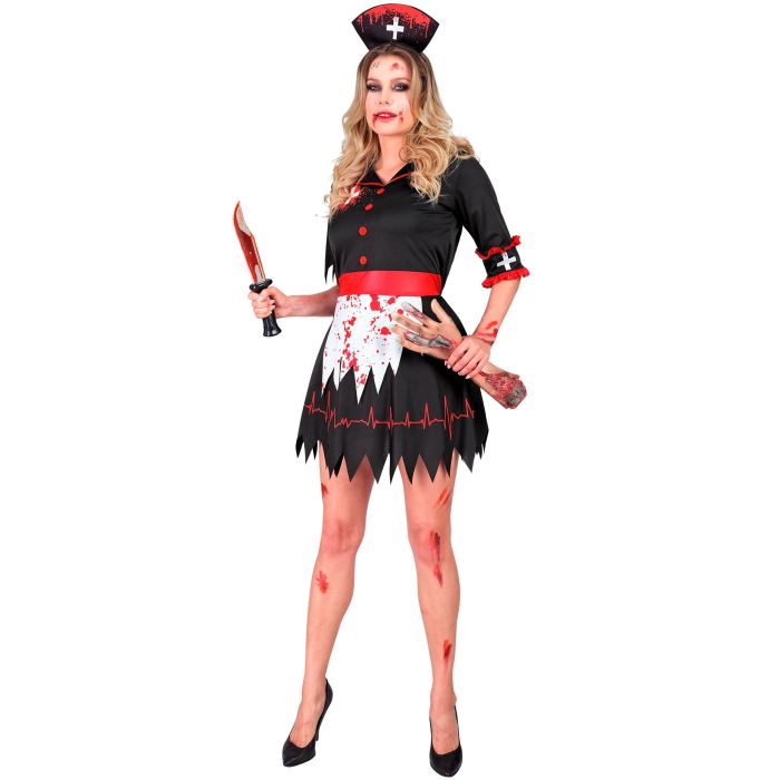 Zombie sykepleierkostyme for damer