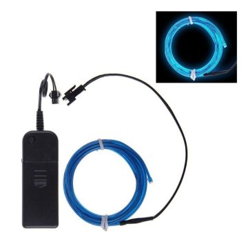 Neon LED-ledning 3 m blå