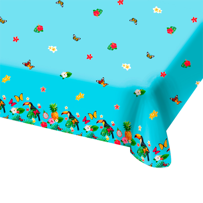Bordduk tropisk tukan - 180x130 cm