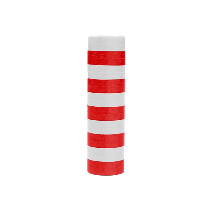 Raud & Kvit Streamer - 4 meter