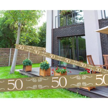 50 års bånd gull - 15 m