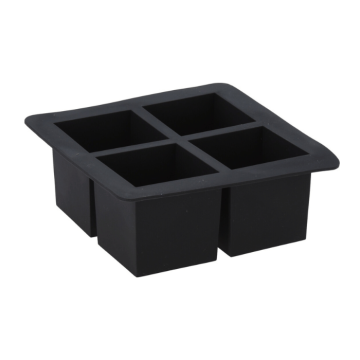 Gummi isterningeform for 4x 6x6x6 cm isterninger