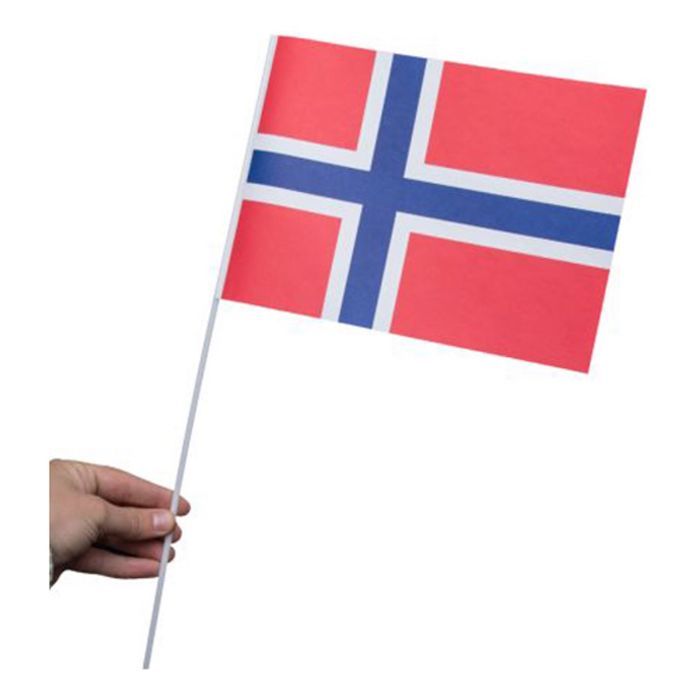 Noreg Papirflag 10x - 40 cm