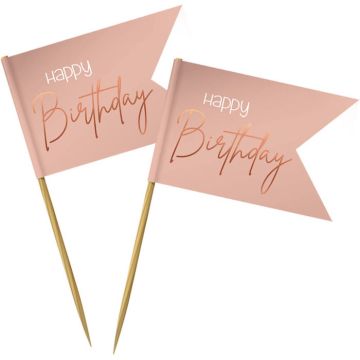 Happy Birthday Trepinnar Rosa 36x