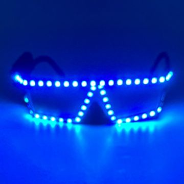 LED-briller blå neon