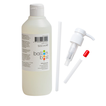 Ballonboost med pumpe - 500 ml