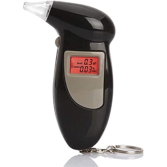 Digital alkotester med 5 munnstykker