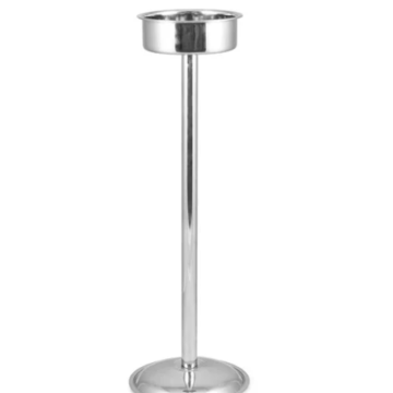 Champagnekøler-stativ sølv - 71 cm