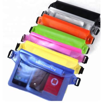 Gjennomsiktig vanntett bälteveskje - 17x22 cm