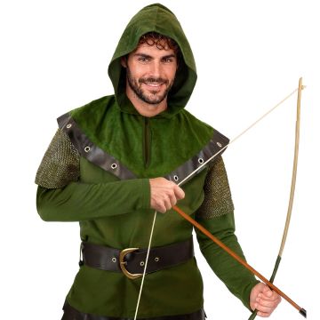 Robin Hood kostyme for herrer - 2 deler