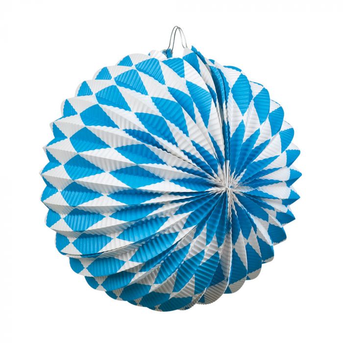 Oktoberfest rund papirlanterne - 25 cm