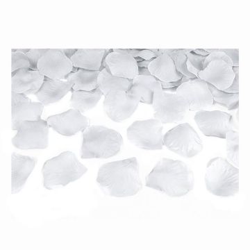 Sølv rosenblader 144x - 5x5 cm