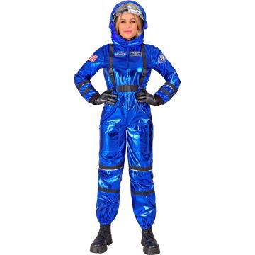 Blå astronautkostyme for damer