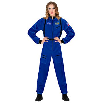 Blå astronautkostyme for damer